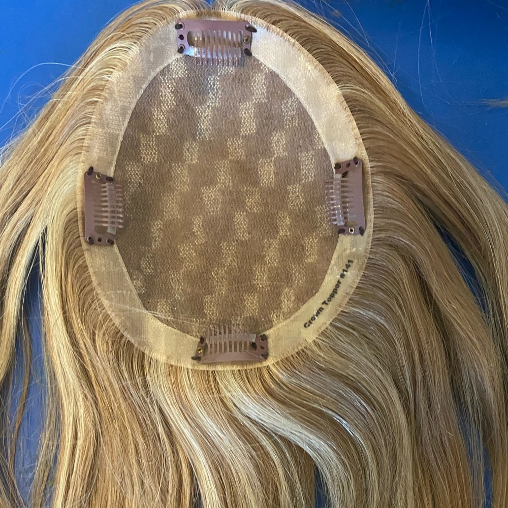 Hidden crown hair topper